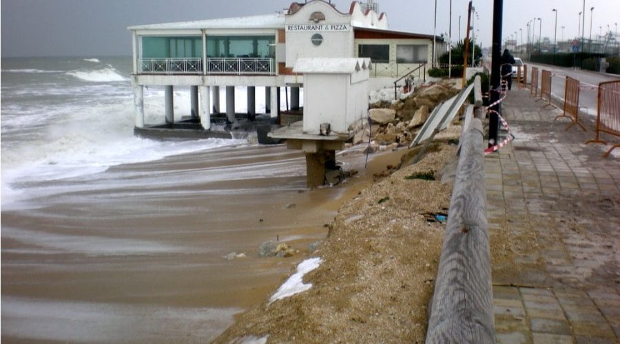 La situazione della costa porto recanatese