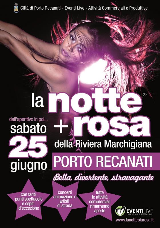 La Notte + Rosa a Porto Recanati