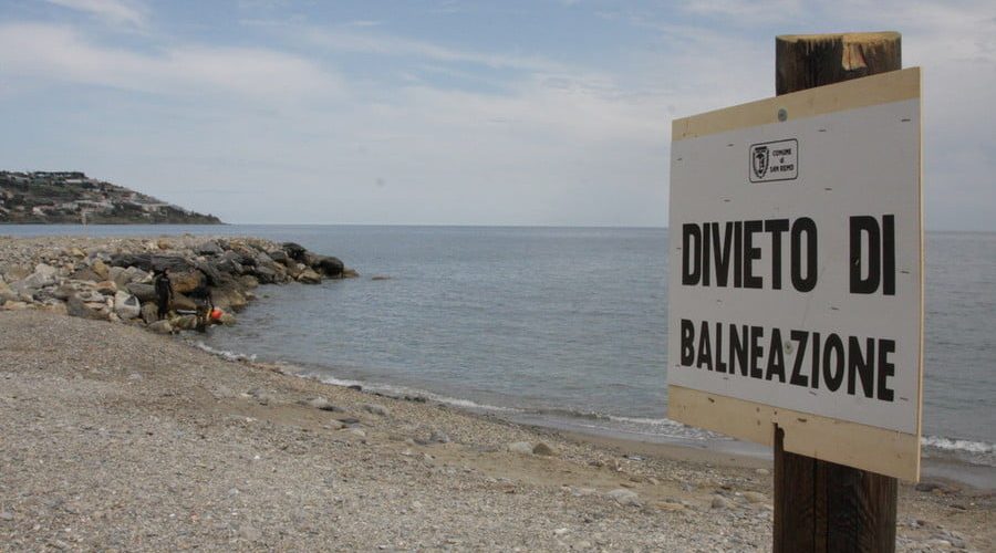 Divieto di Balneazioni alle Foci del Musone e del Potenza