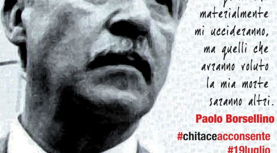 Fratelli d’Italia “Il silenzio è mafia” ricordo a Paolo Borsellino e le altre vittime