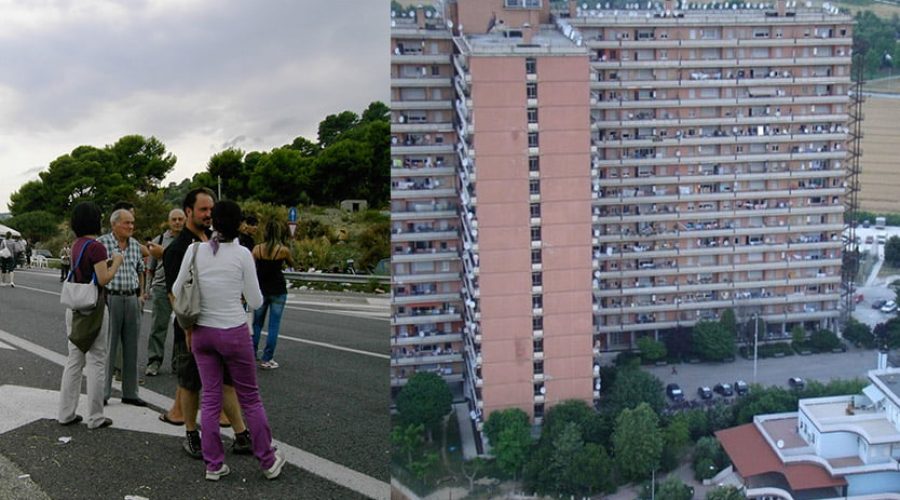 Rinviato il blocco stradale da parte dei residenti dell’Hotel House