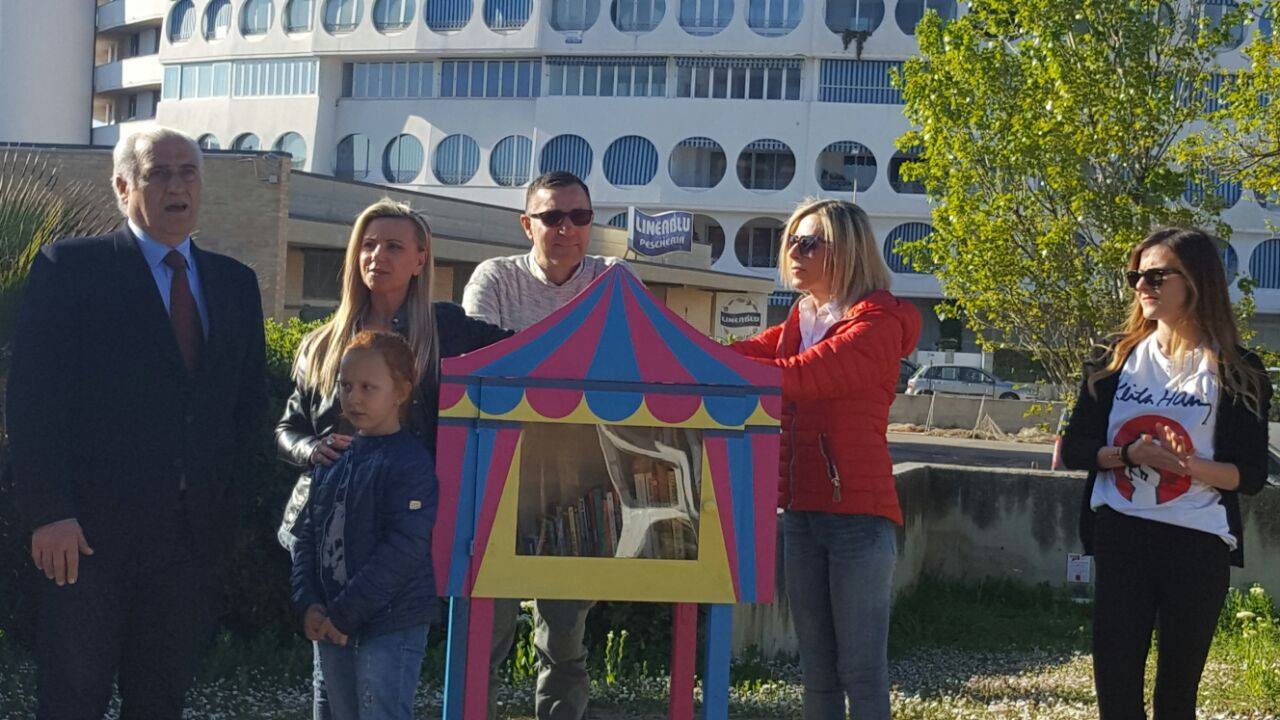 Inaugurazione Casetta dei Libri Junior
