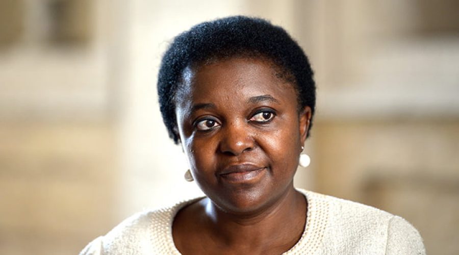 Cécile Kyenge in visita all’Hotel House
