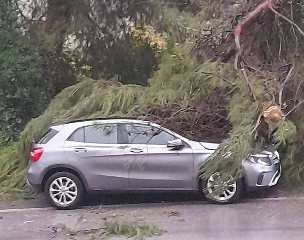 Danni dal vento a Porto Recanati